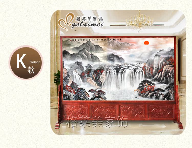 Tùy chỉnh màn hình Trung Quốc phân vùng phòng khách toàn vẹn văn phòng công ty khách sạn hiên nhà gỗ rắn màn hình màn hình ghế - Màn hình / Cửa sổ vách cầu thang gỗ