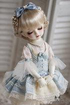 MYOU 1 6 BJD SD doll clothes Six-point baby clothes Lorina official clothes Female doll dress set