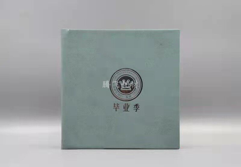 Square 10-inch graduation season photo album skin to remember the graduation album class kindergarten elementary school graduation photo album