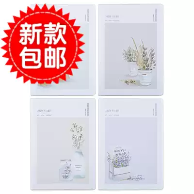  Deli T3272 flower pick-up glue cover book 32K72 pages notebook notepad A5 diary small and fresh