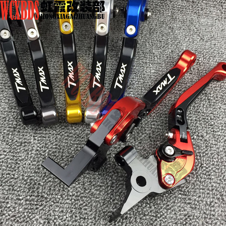 Apply to the mountain leaves TMAX 500 08-11 T - MAX530 modified elongated folding cow angle pull rod handle