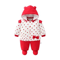 Красная воротника волновая точка