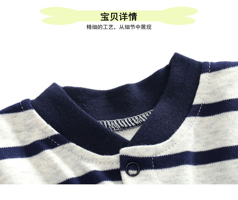 Quần áo trẻ sơ sinh nam sơ sinh cotton 0-3-12 tháng quần áo bé trai
