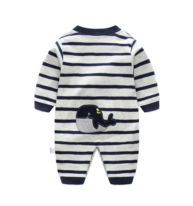 Quần áo trẻ sơ sinh nam sơ sinh cotton 0-3-12 tháng quần áo bé trai