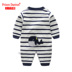 Quần áo trẻ sơ sinh nam sơ sinh cotton 0-3-12 tháng quần áo bé trai Áo liền quần