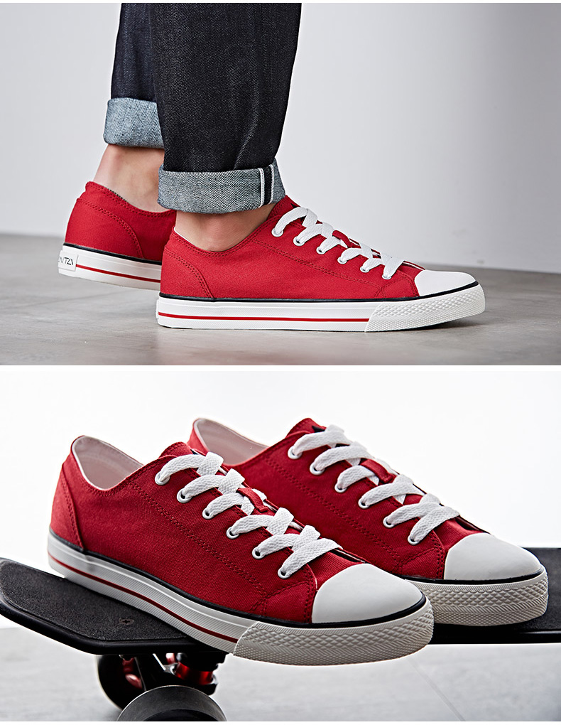 Anta giày nam giày vải 2018 mùa hè giày thể thao mới giản dị trọng lượng nhẹ low-top giày sinh viên giày ván trượt người đàn ông shop giày thể thao