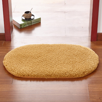 Huaxiu cashmere mat soft bedside sofa mat bathroom door blanket kitchen bathroom door mat