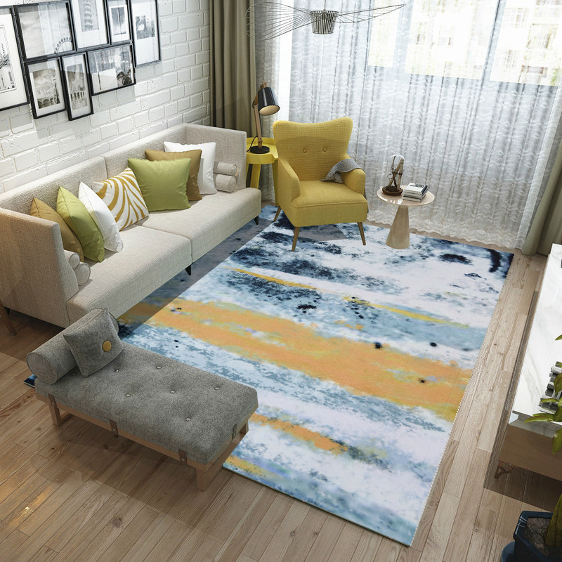 Home Nordic Rug Bedroom Full Bunk Room Carpet Living-room Sofa Tea Table Minima Modern Teenage Girl Heart Mat