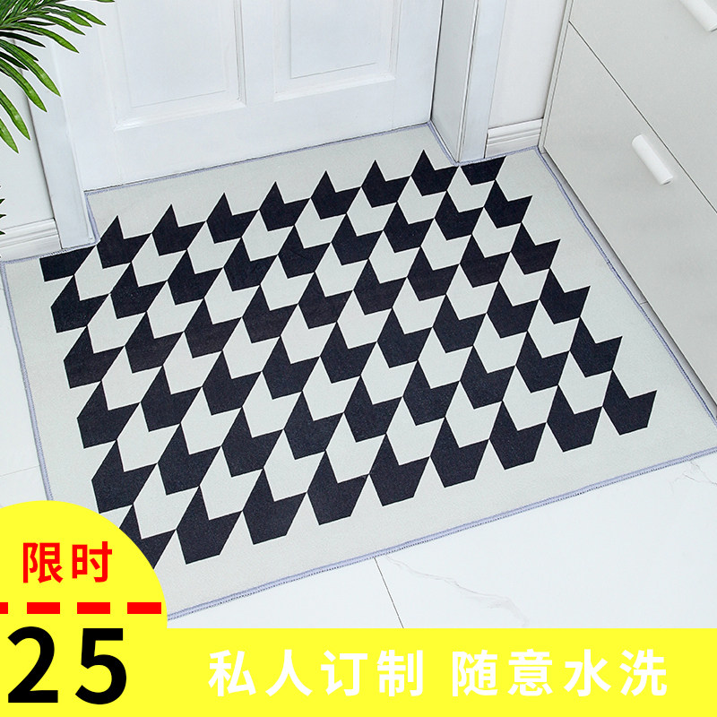 Entrance Doormat home Entry door Entrance Door cushion Bedroom Carpet Carpet Foot Cushion Absorbent dressing room Foot Cushion Customised