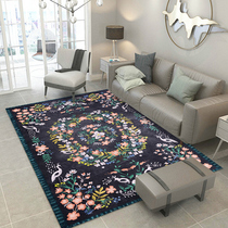 Ethnic style American country retro luxury living room carpet tea table mat home Nordic bedroom full room cute