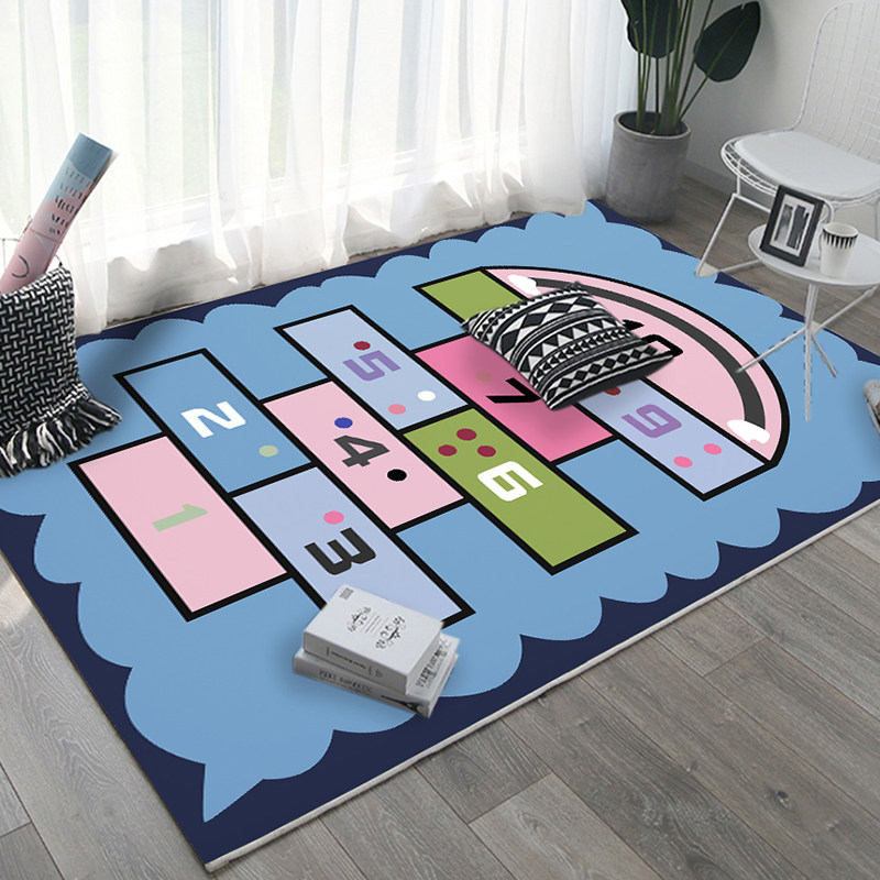 Cartoon children's carpet living room children's room carpet bedroom full of tatami bedside blanket rectangle