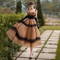 Evening gown 2022 new banquet Temperament Arts Examiner engagement Light Extravagant High-end Female Bridal Toast