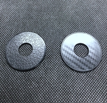 Rocker dust cover solid color carbon fiber film POM Dustwasher