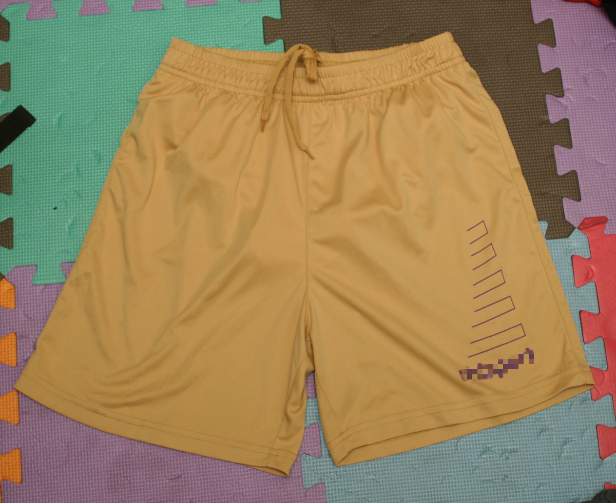 22-21 Football Training Shorts Sports Speed Dry Shorts With Children's Youth Flower Pattern Color Random Hair