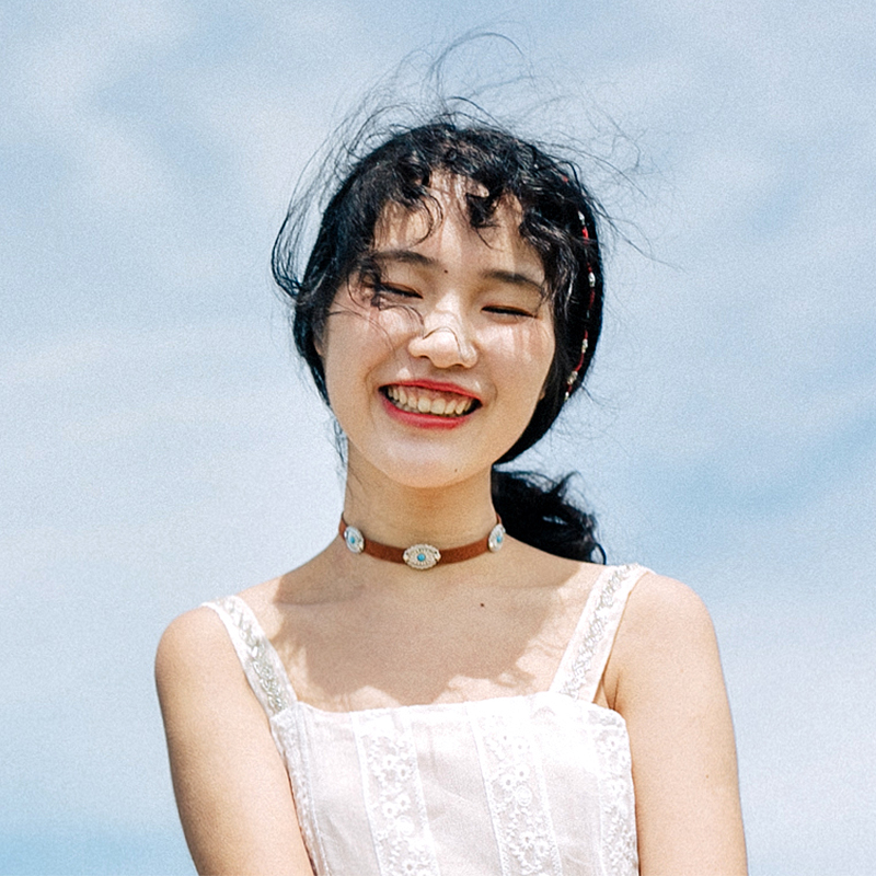 Travel wearing a hitch Nepal national wind necklace Bohemian female lock bone chain chocker neck chain collarbone chain