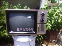 Hot sale Old-fashioned Sony 12-inch black and white TV machine Old object window retro decoration Nostalgic props Photo studio bar