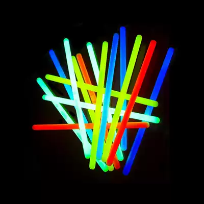 Large fluorescent stick, drum stick, water drum, disposable luminous stick, drum stick, concert party, silver light stick