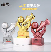 Resin trophy custom volleyball football badminton running Table Tennis Championship team making childrens honor prizes