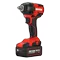 Có một cờ lê điện lớn pin lithium có thể sạc lại tác động lên kệ tay áo công nhân chế biến gỗ mô-men xoắn lớn súng hơi điện 5733 cờ lê máy khoan từ Máy khoan đa năng