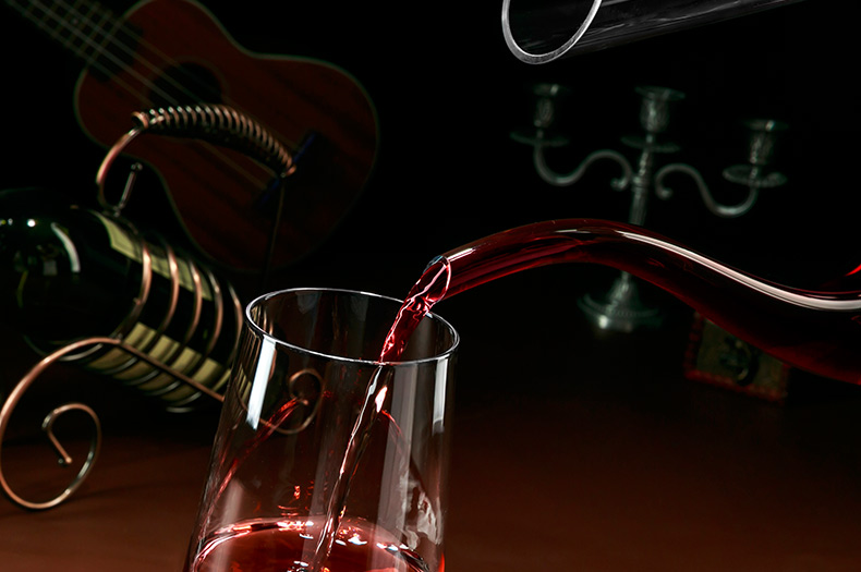 Lucaris nhập khẩu rượu vang đỏ thủy tinh đặt ly rượu thủy tinh pha lê ly rượu vang ly decanter phụ kiện rượu vang