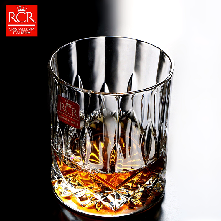 Italian RCR Imported Crystal Glass Whisky Spirits Glasses Foreign Wine Cup Creative Beer Cups Tea Water Cup