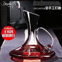 Turkey imported nude crystal glass wine splitter Handmade quick decanter Red wine fashion wine jug