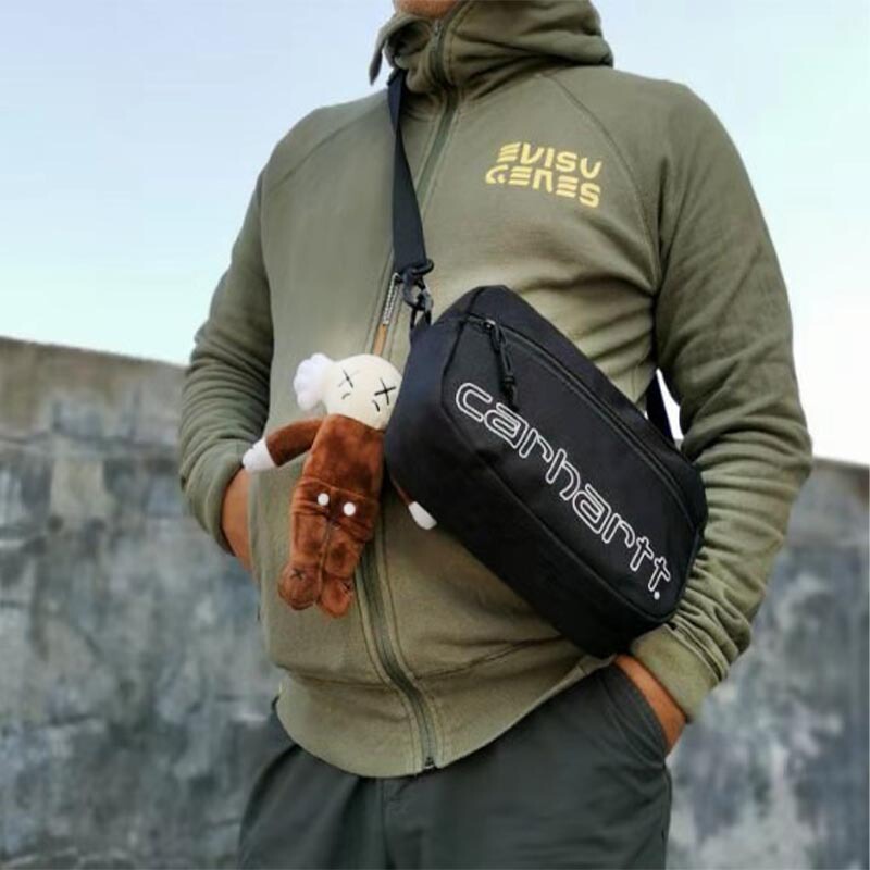 Carhartt Young Men and Women Casual Workwear Hip-Hop Sports Shoulder Bag Lightweight Versatile Small Square Bag Carhartt Young Men and Women Casual Workwear Hip-Hop Sports Shoulder Bag Lightweight Versatile Small Square Bag
