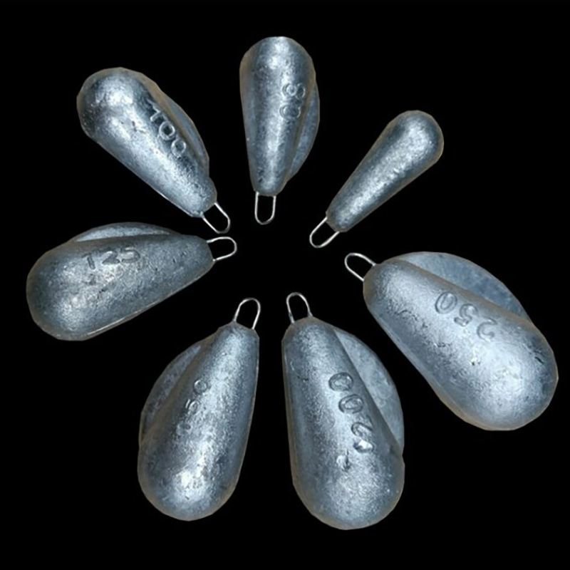 Fishing drop lead pendant far from sea fishing boat fishing anti-hanging bottom solid road subsea rod string hook accessory fishing lead pendant single wing