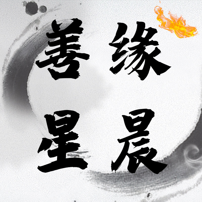 玉佛善缘星晨阁的LOGO