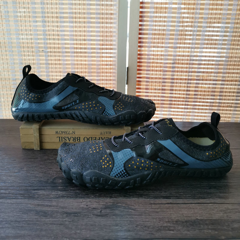 Foreign Trade Tailstock Breathable Men Outdoor Fishing For Swimming In Wateranadromous Shoes 5 Fingers Shoes Non-slip Barefoot Rock Climbing Shoes Men