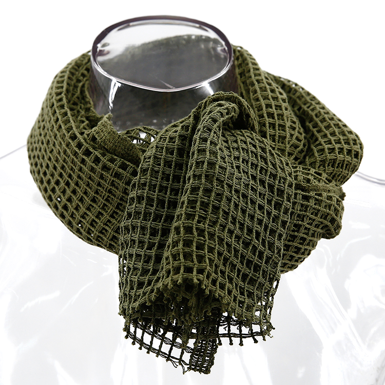 British military version of the public issued grid scarf Paratrooper para scarf commonly used military version with NSN non-commercial version