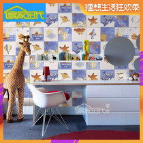 Cartoon tile childrens room kindergarten animal color small tiles wall tiles 300x300 amusement park non-slip floor tiles