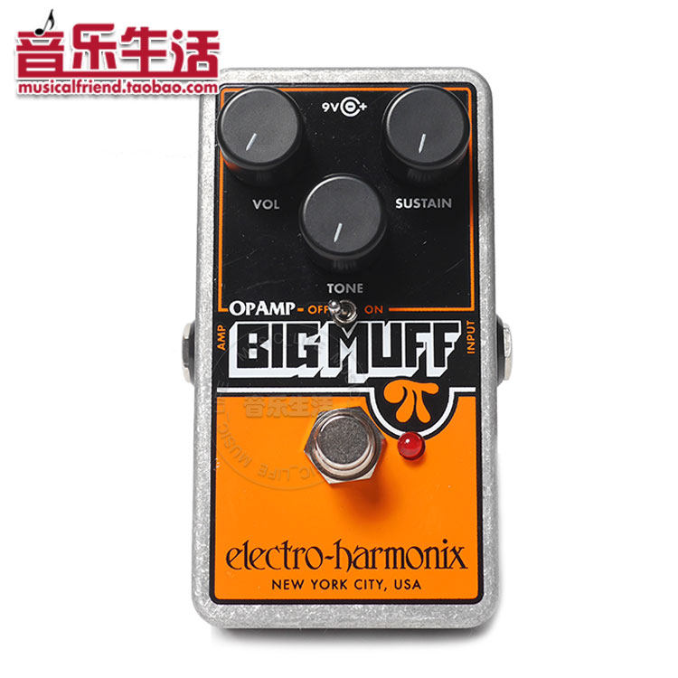 Music Life EHX OpAmp Big Muff Mod FUZZ Fuzz Distortion Electric Guitar Stompbox
