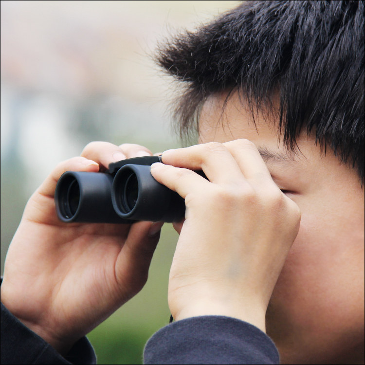 Handheld dual-cylinder high definition telescope High definition microoptical night vision concert portable 16 times binoculars