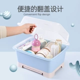 Стульчик для кормления, посуда, детская коробка для хранения, обеденная тарелка, бутылочка для кормления, пылезащитный детский ящик для хранения для новорожденных