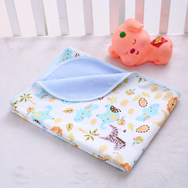 Summer freshman Baby combed pure cotton Urine mat Children waterproof and anti-slip leak Breathable Thin can be made with a diaper