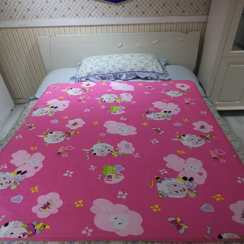 Children's adult waterproof cotton diaper mattress towel single 1 5 washable diapers large elderly 180 230 200