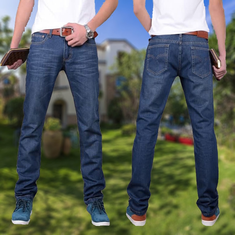 Jeans nam làm việc mua một tặng một miễn phí mặc bảo hiểm lao động nam dài quần giá rẻ hàn điện tự động sửa chữa công nhân quần