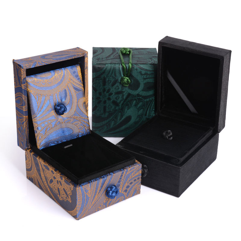 Jewelry Gift Box Accessories Ring Ring Pearl Link Bracelet Necklace Bracelet Earring Customized Knife Box Buddha Ball Gift Packaging Box