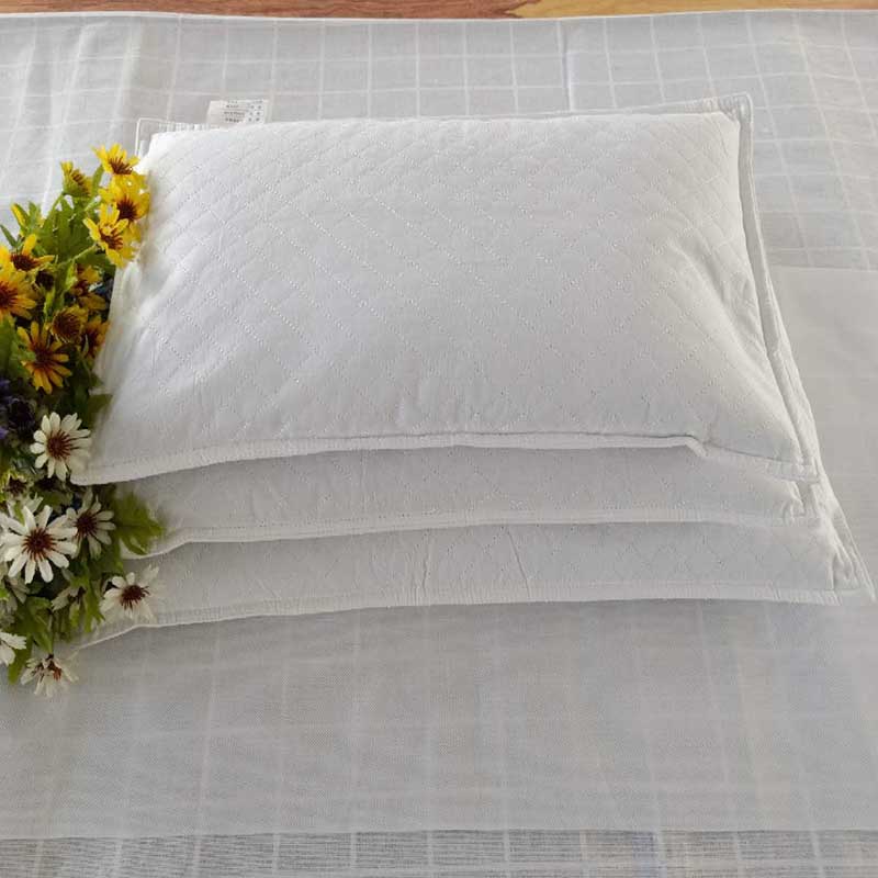 Em bé gối lõi học sinh 30x50 40 * 60 kiều mạch vỏ kiều mạch gối đơn cổ gối bông hai lớp - Gối gối cao su
