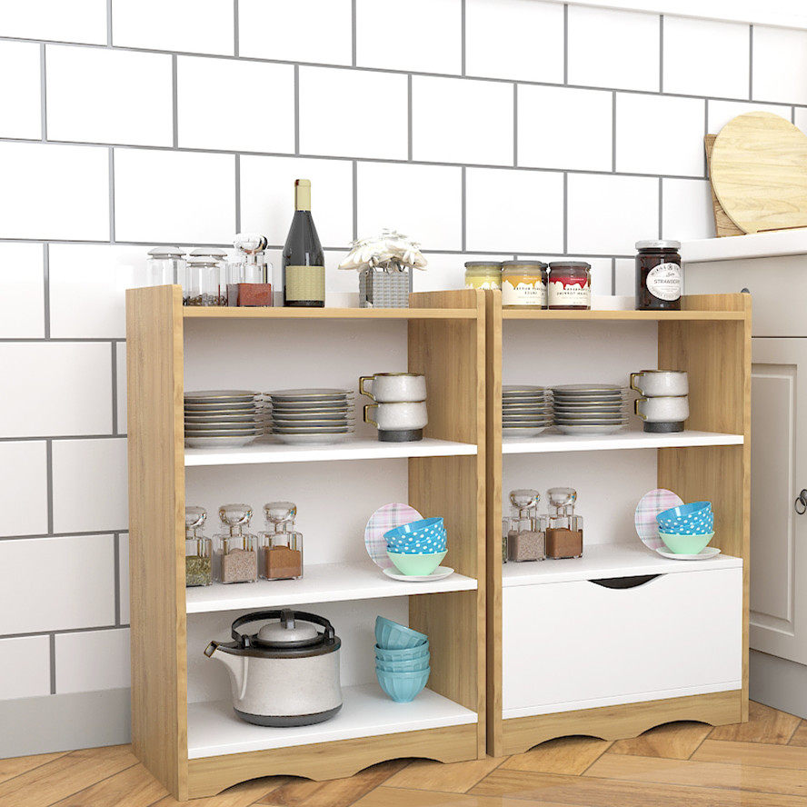 Dining cabinet modern minimalist kitchen cabinet Integral Cupboard cabinet Cabinet Storage Cabinet of Microwave Oven Cabinet Tea Water Cabinet Bowls Tray Cabinet Dining Cabinet