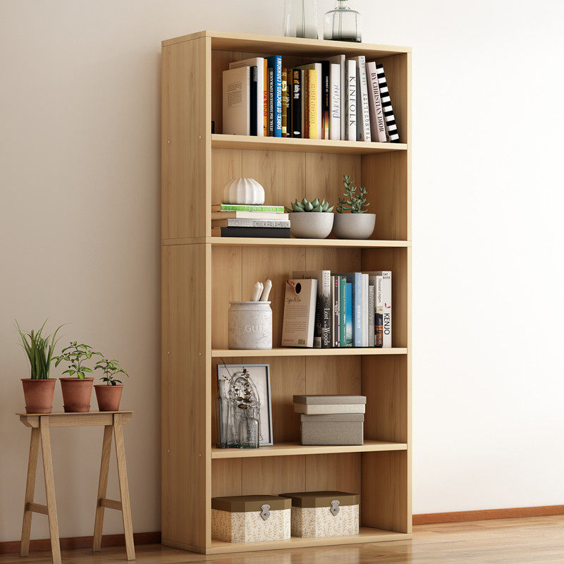 Simple Bookshelves Shelve Shelf Bookcase Minimalist Home Student Desktop Small Cabinet Living Room Economy Type Containing Cabinet