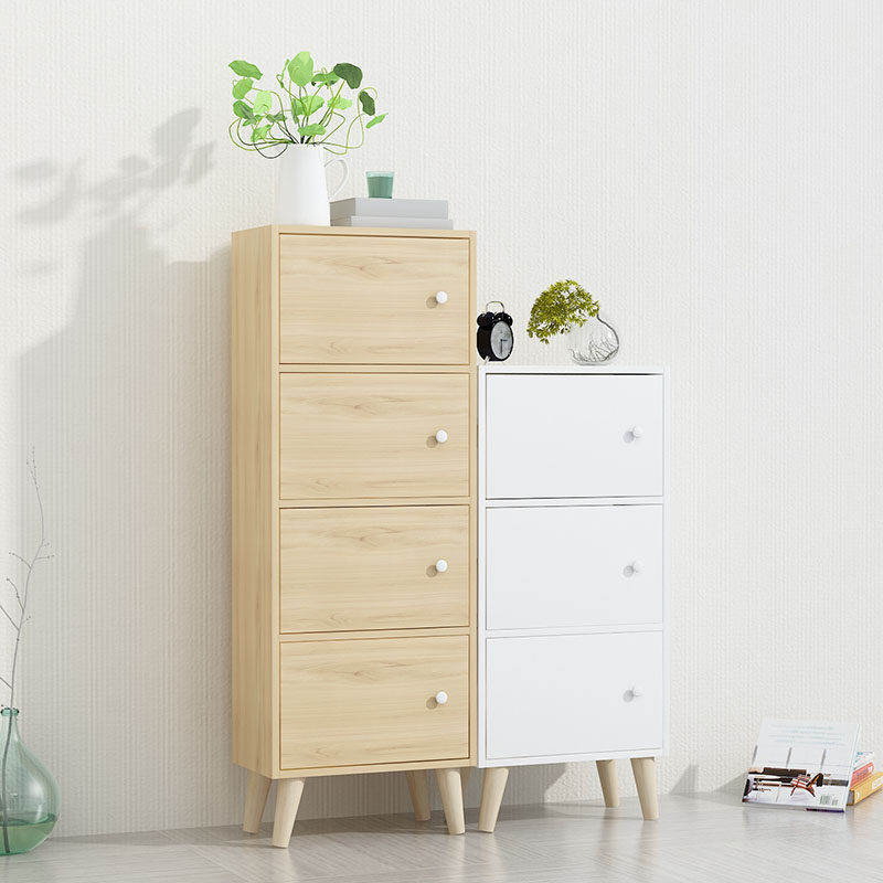 Lattice Cabinet Bookcase Bookcase Storage Containing Cabinet Storage Case Floor Set Up Wall Cabinet Free Combination Small Plaid Cabinet