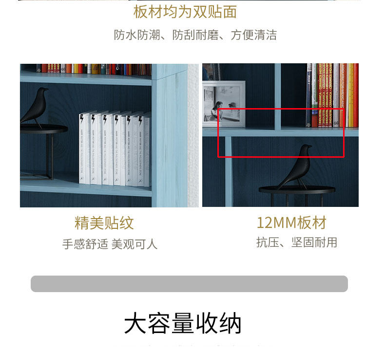 Giá sách đơn giản kệ Đồ chơi và ngăn kéo tủ lưu trữ tủ khóa Phòng ngủ Bắc Âu với vải bơm tủ đầu giường - Kệ mẫu kệ đẹp
