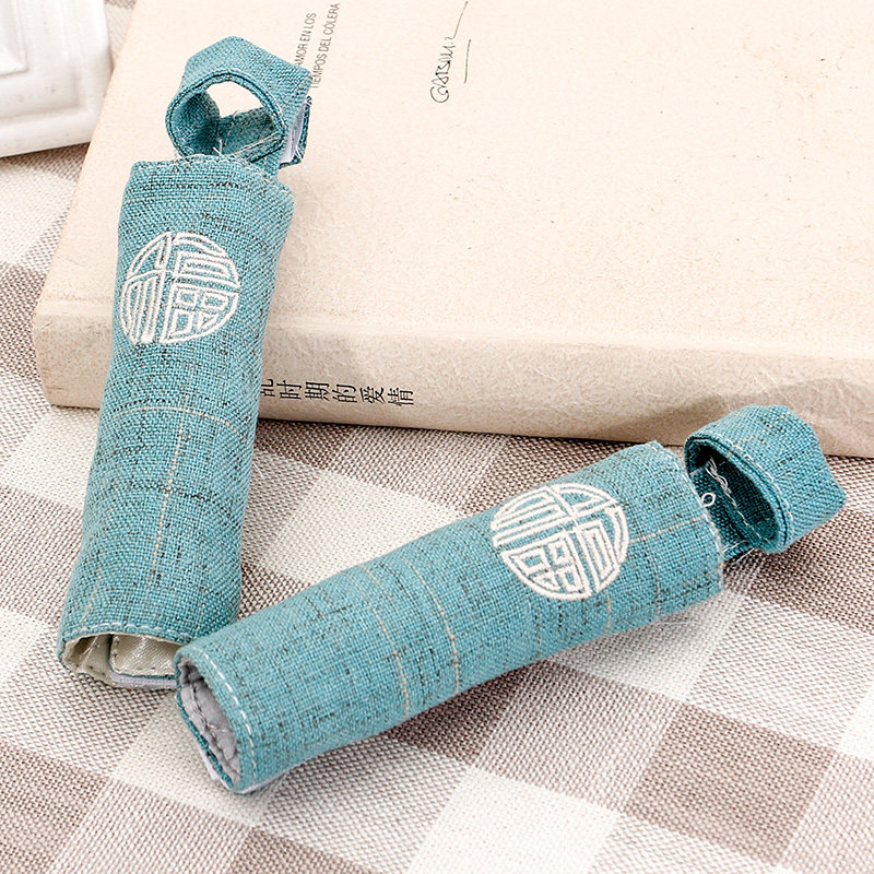 Cloth Art Door Handle Crashworthy Protective Sheath Anti Slip Door Handle Protective Sheath Inner Door Handle Jacket Door Handle Sleeve