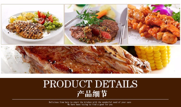 Steak dao và nĩa đặt inox Bộ đồ ăn phương Tây của gia đình đĩa sứ trắng