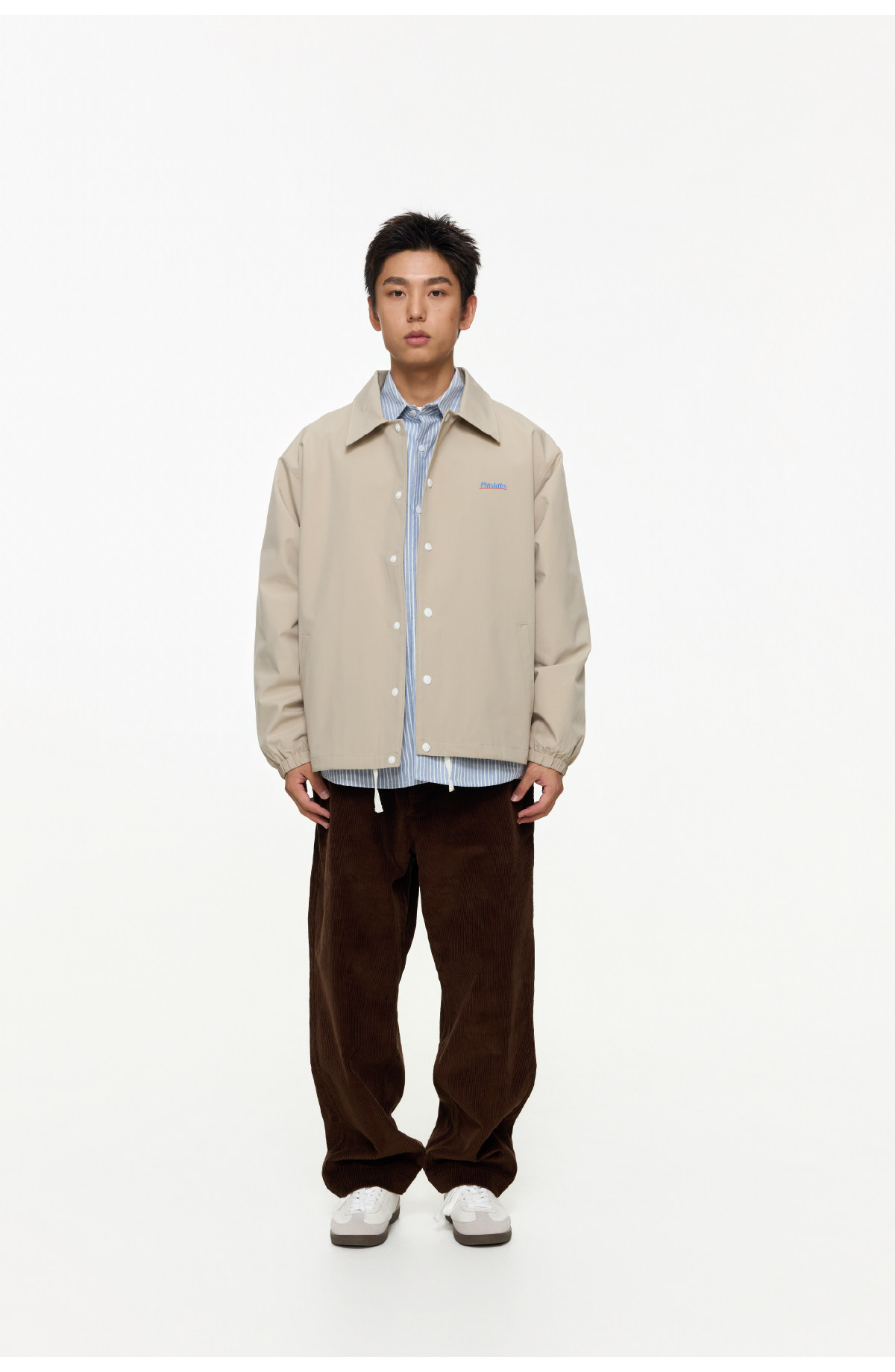PINSKTBS] Coach Jacket - OLDLAUNDRY