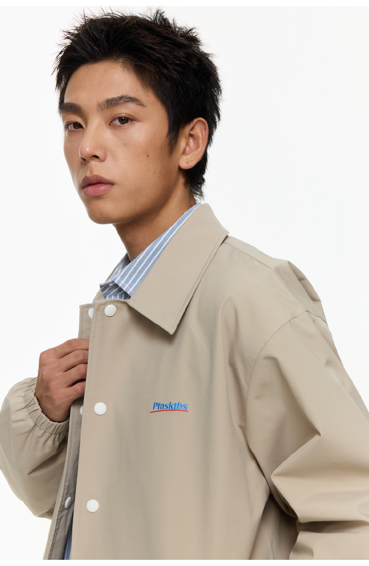 PINSKTBS] Coach Jacket - OLDLAUNDRY