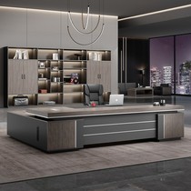 Boss desk office desk and chair combination simple modern president manager supervisor office table executive desk light luxury furniture