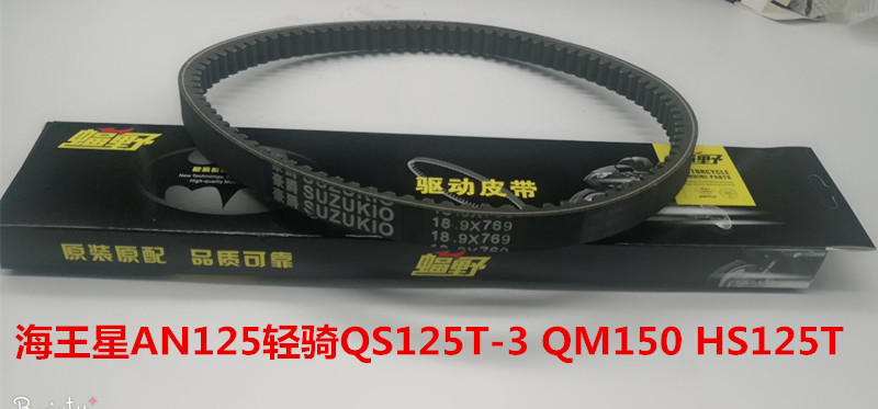 Neptune AN125 Light QS125T-3 QS125T-3 QM150 HS125T HS125T Blue Red Gold Giant Bat Wild Transmission Belt